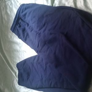 Navy blue sweat pants